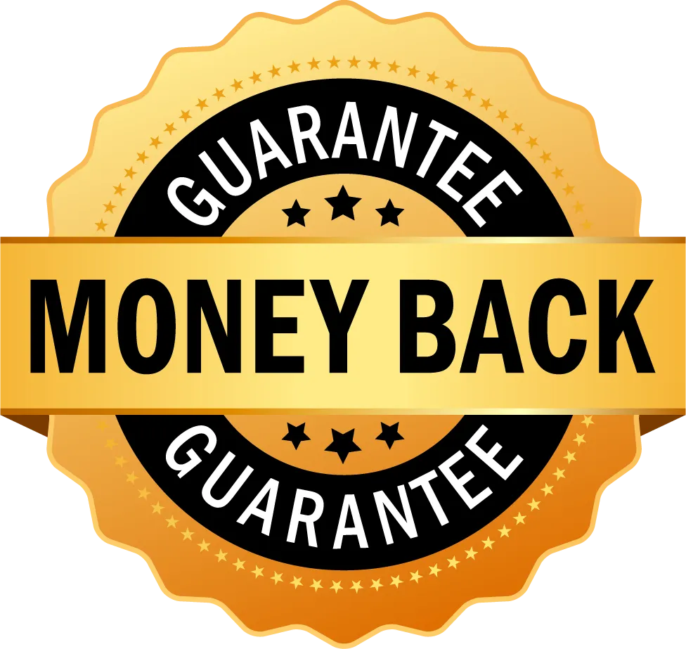 180-Day Money-Back Guarantee Seal
